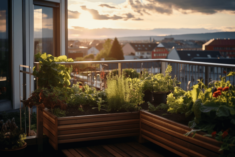 Kleines Hochbeet auf dem Balkon – alles, was du wissen musst!